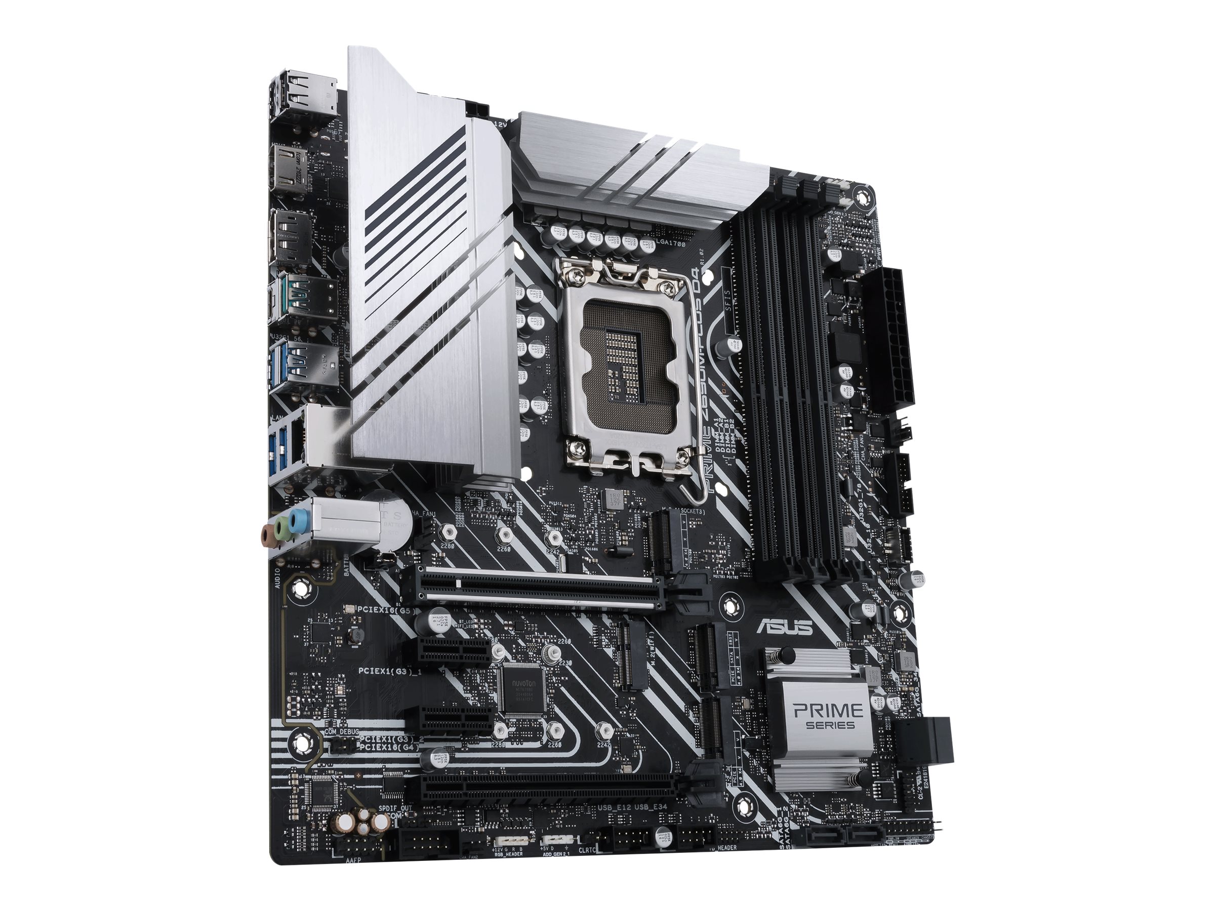ASUS PRIME Z690M-PLUS D4 | Overview, Specs, Details | SHI