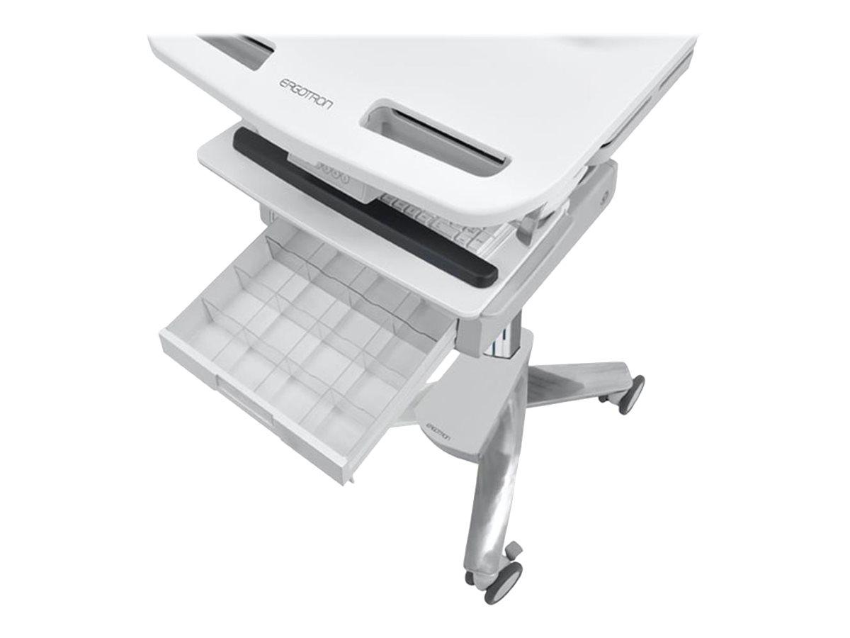 ERGOTRON cart with LCD-Arm, StyleView, LiFe powered, 2 drawer 2x1, 24 inch, adjustable 68,6cm