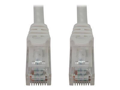 Eaton Tripp Lite Series Cat6a 10G Snagless Molded UTP Ethernet Cable (RJ45 M/M), PoE, White, 6 ft. (1.8 m)