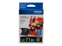 Brother LC71BK Black original hanging box ink cartridge 