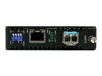 StarTech.com Multimode (MM) LC Fiber Media Converter for 1Gbe Network - 550m Range -   - 850nm - SFP Transceiver (ET91000LC2) Fibermedieomformer Gigabit Ethernet