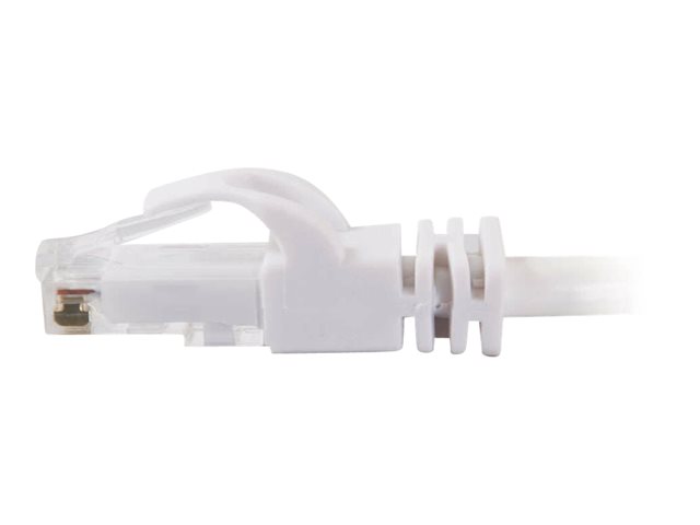 C2G Cat6 Booted Unshielded (UTP) Network Patch Cable - patch kabel - 2 m - bílá – foto 4
