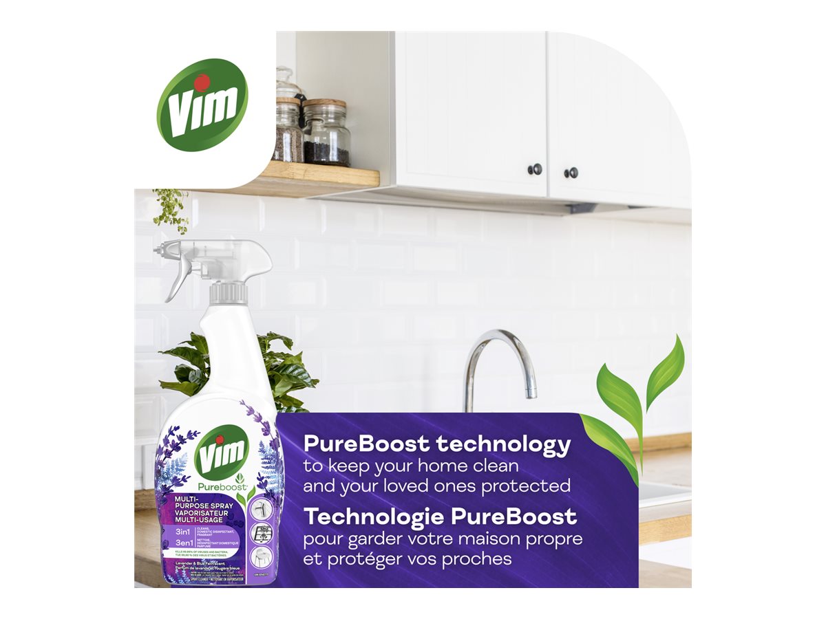 Vim Pureboost Cleaner / Disinfectant / Deodorizer - Lavender & Blue Fern - 700ml