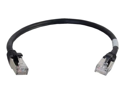 C2G 20ft Cat6a Snagless Shielded (STP) Network Patch Ethernet Cable Black
