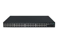 HPE Networking Comware 2050 48p 10/100/1000BASE-T 4p SFP 1G/2.5G - switch - 48 ports - Managed - rack-mountable