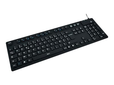 Mini-Clavier filaire MCL-Samar ACK-600U/N (Noir) - La Poste