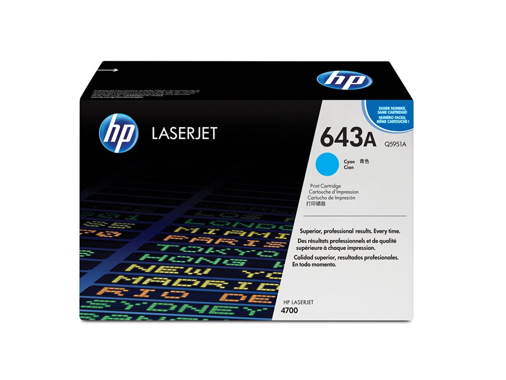 HP MV CARTOUCHE LASER CYAN CLJ