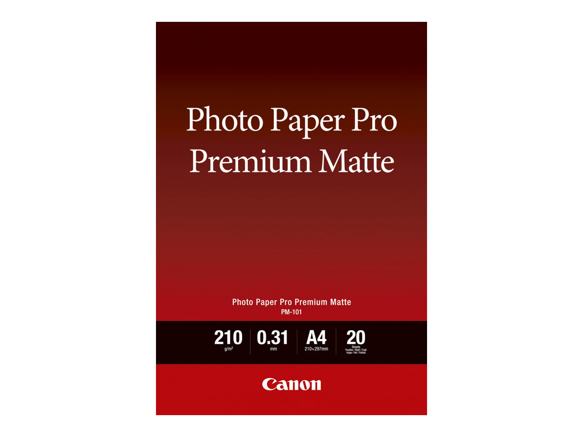 CANON Photo Paper Premium Matte A4 20 sh