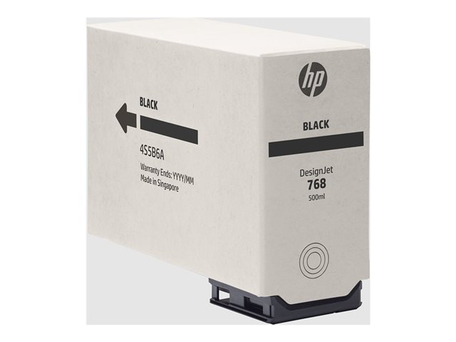 HP 768 Black 500-ml DesignJet Ink Crtg 4S5B6A