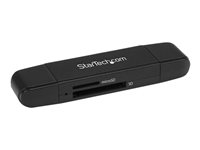 StarTech.com USB Memory Card Reader - USB 3.0 SD Card Reader - Compact - 5Gbps - USB Card Reader - MicroSD USB Adapter (SDMSD