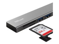 TRUST Hub USB-C HALYX 5 ports 3 USB 1 SD