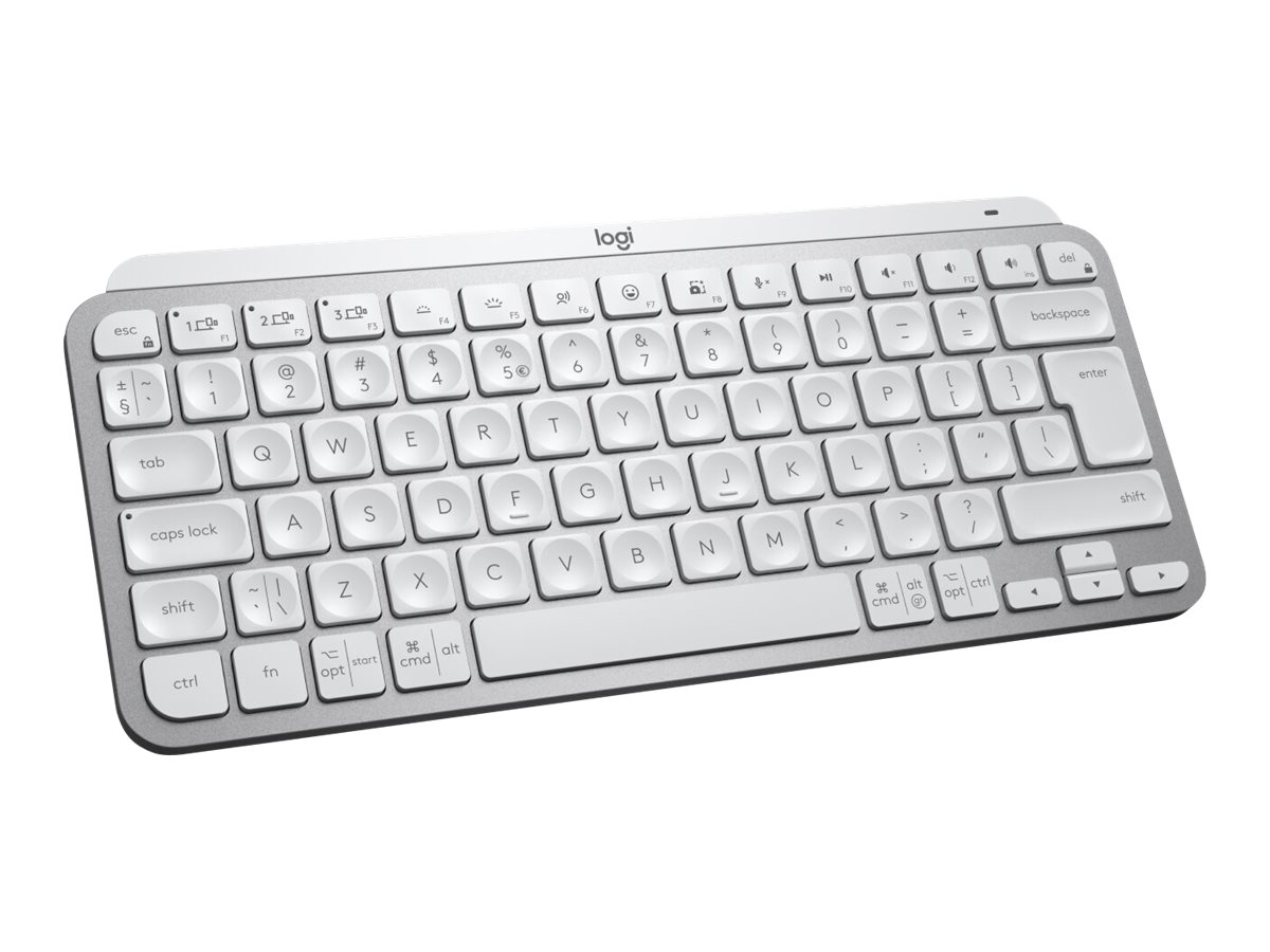Logitech MX Keys Mini for Business - klávesnice - AZERTY - francouzská - bledě šedá Vstupní zařízení – foto 3