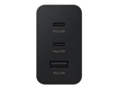 SAMSUNG Travel Adapter Trio 65W Black, SAMSUNG  (BILD2)