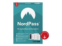 NordPass Premium - subscription licence (1 year) - 6 devices