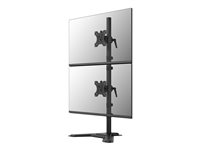 Neomounts DS45-600BL2V mounting kit - full-motion - for 2 LCD displays - black