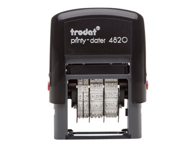 Trodat Printy 4820 Stamp Self Inking Black Date