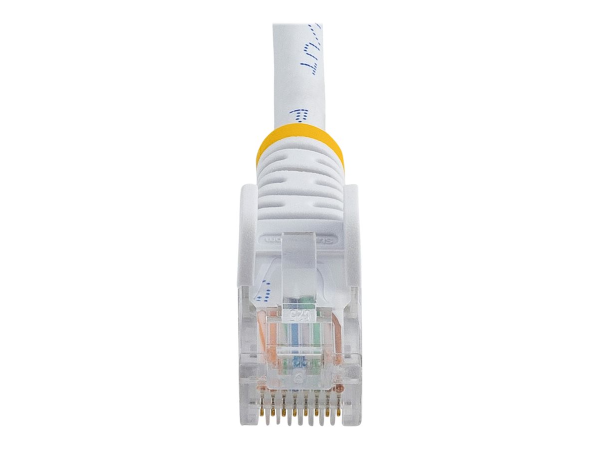 StarTech.com 1m White Cat5e / Cat 5 Snagless Patch Cable - patch kabel - 1 m - bílá – foto 3