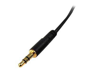 StarTech.com 3.5mm Audio Cable - 10 ft - Slim - M / M - AUX Cable - Male to Male Audio Cable - AUX Cord - Headphone Cable - Auxiliary Cable (MU10MMS)
