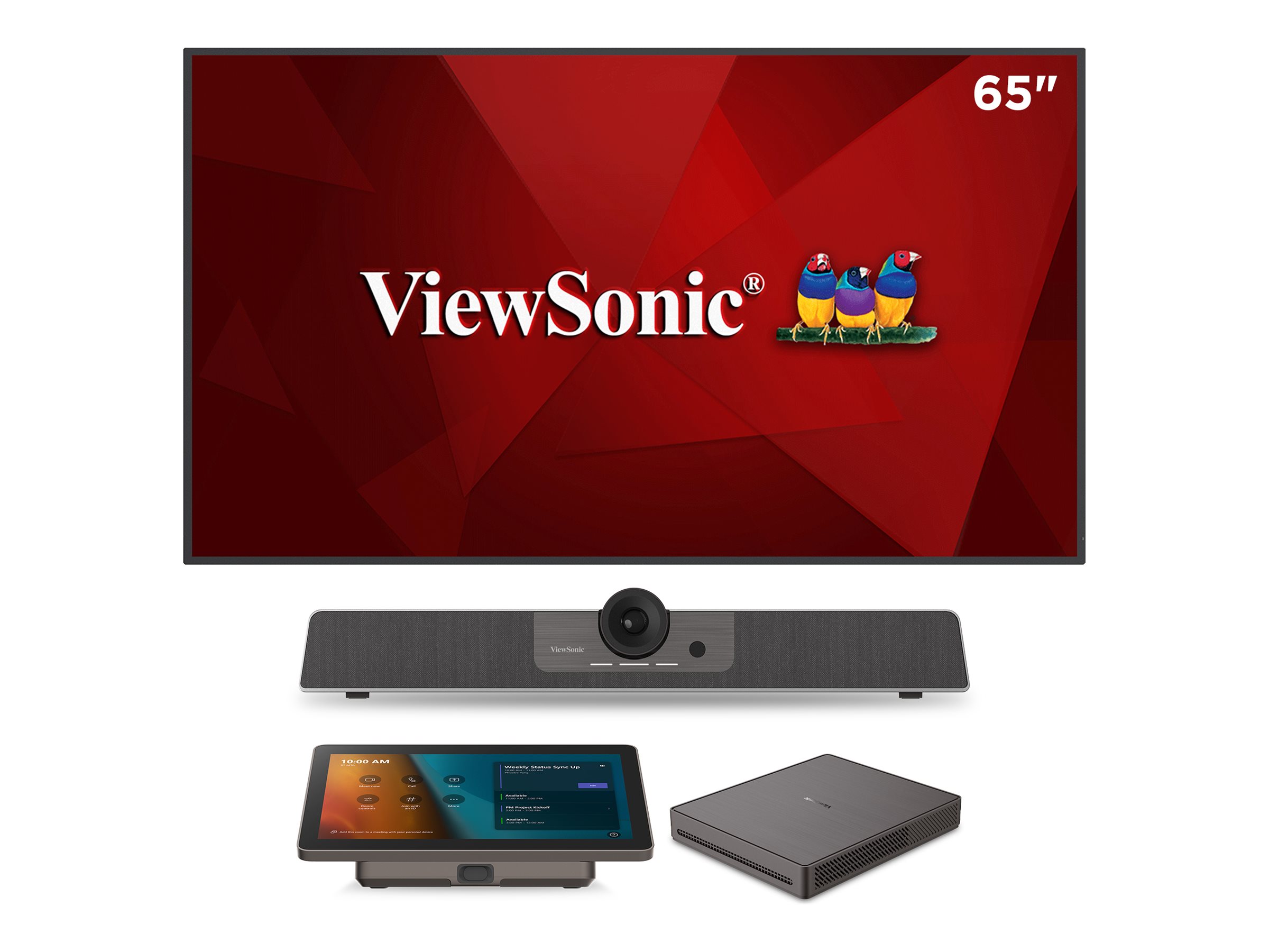 ViewSonic MN CDE6530-MTR TeamJoin TRS10 w 65 Display Bundle MPC310-W31-TU