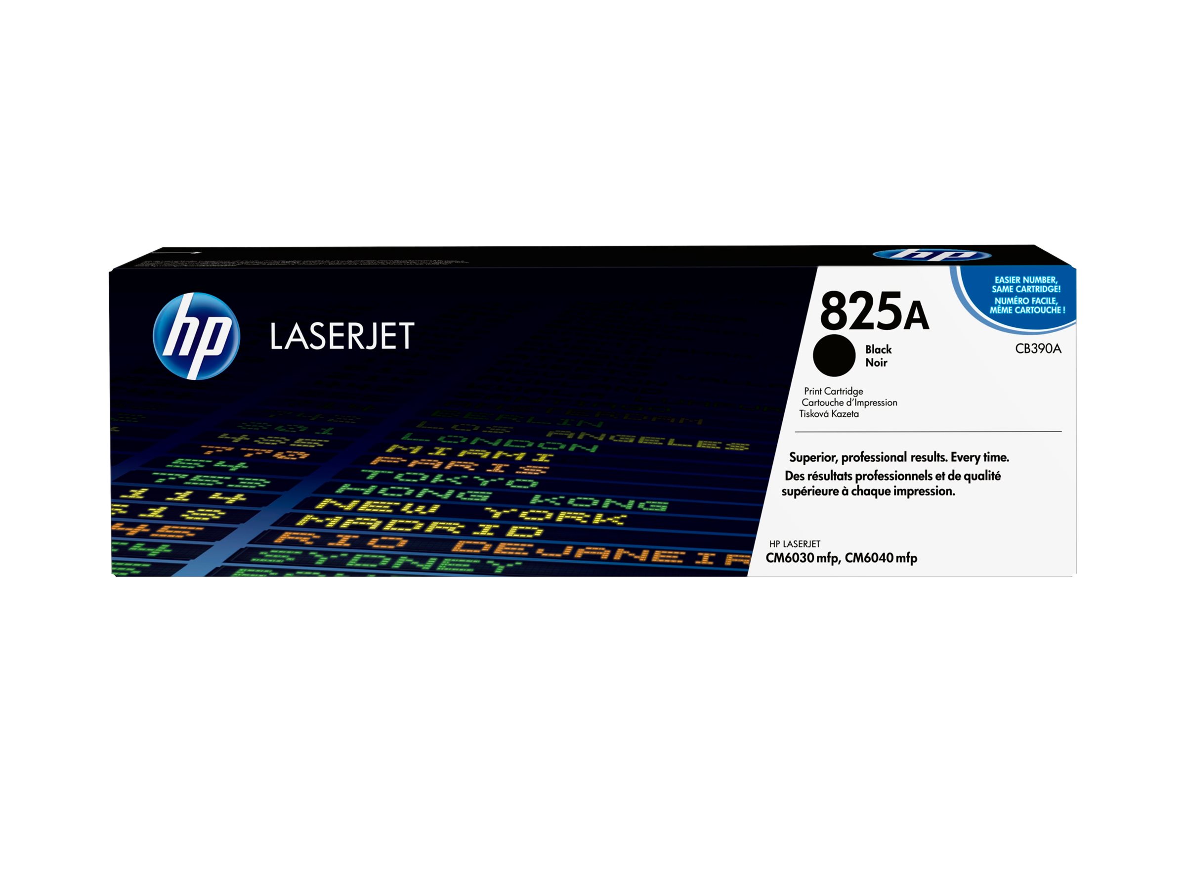 Hp 825a Black Original Laserjet Toner Cartridge Cb390a Hp 825a Black Original Laserjet Toner Cartridge Cb390a