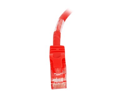 C2G 3ft Cat6 Ethernet Cable - Snagless - 550 MHZ Crossover Cable - Red