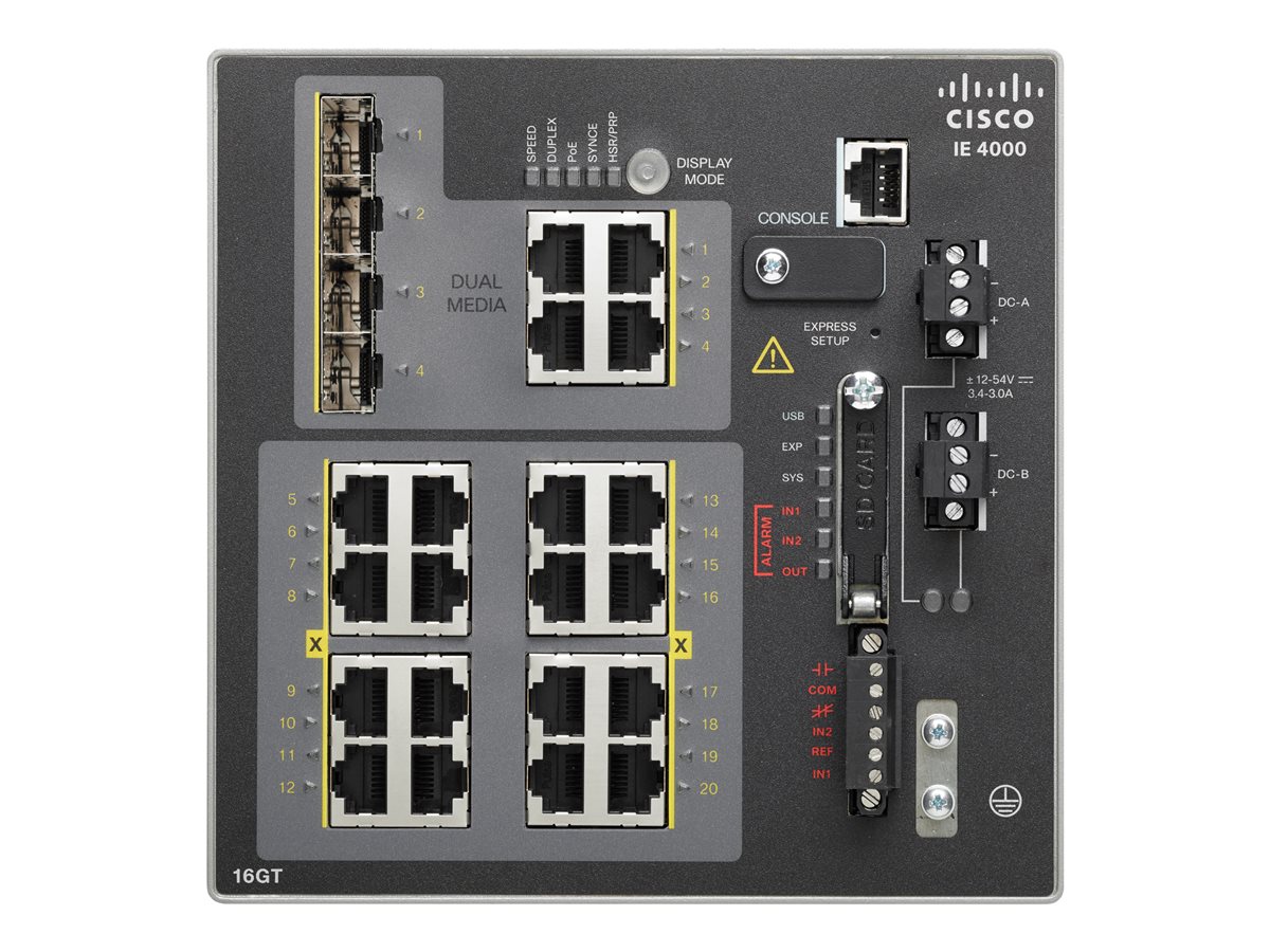 Cisco Industrial Ethernet 4000 Series - přepínač - 20 porty - řízený - kompatibilní s TAA – foto 2