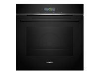 Siemens iQ700 Sort/rustfrit stål Elektrisk ovn 71liter Klasse A+ Ovn