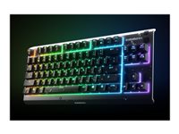 SteelSeries Apex 3 TKL Tastatur 10 zone RGB Kabling Nordisk