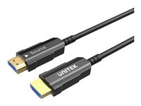Unitek HDMI-kabel 20m Sort