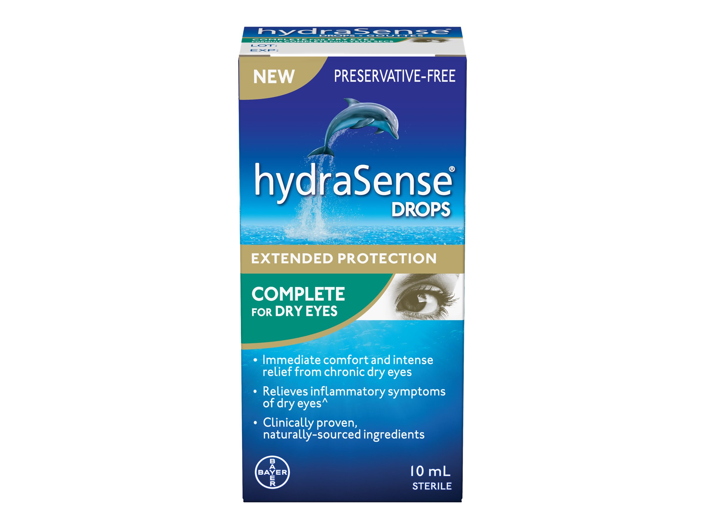 HydraSense Complete for Dry Eyes Drops - 10ml