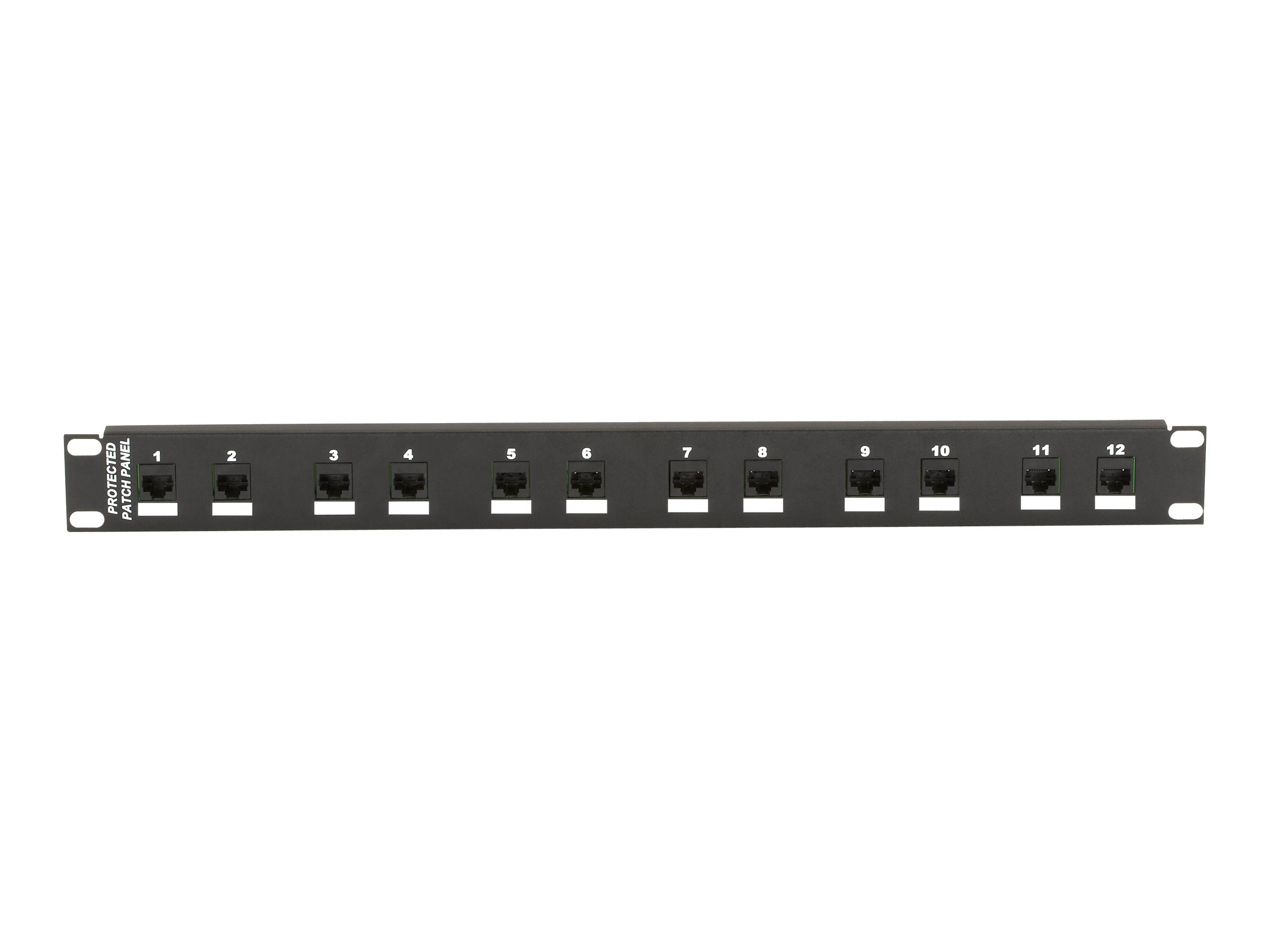 Black Box CAT6 Protected Panel