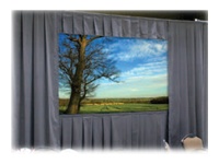 Da-Lite Fast-Fold Ultra Velour Drapery Kits for Truss Frames