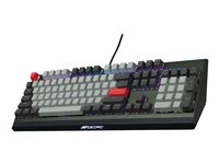 OCPC Gaming KR1 Keyboard backlit USB key switch: Gateron Red black, olive retail 