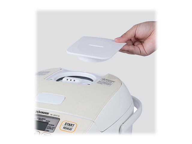 Zojirushi Micom Rice Cooker - White - ZO-NL-DCC18CP