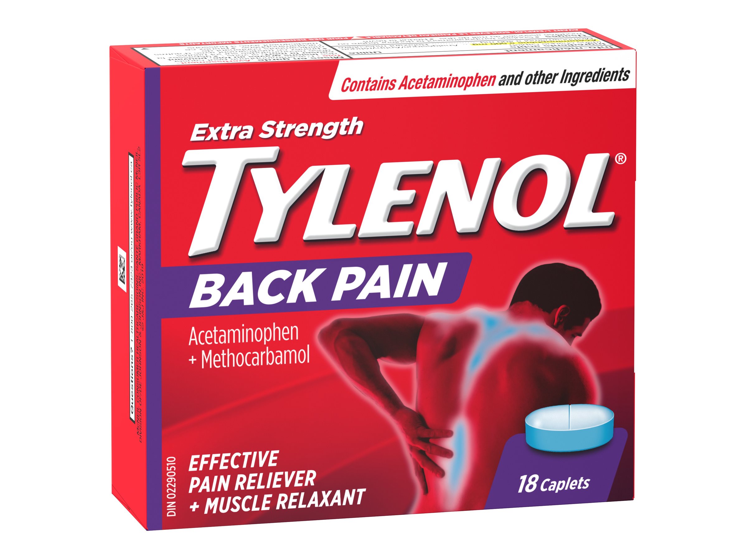 Tylenol* Back Pain Extra Strength Caplets