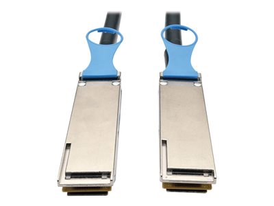 Tripp Lite 2M QSFP28 to QSFP28 100GbE Passive DAC Copper InfiniBand Cable QSFP-100G-CU2M Compatible 2 Meters