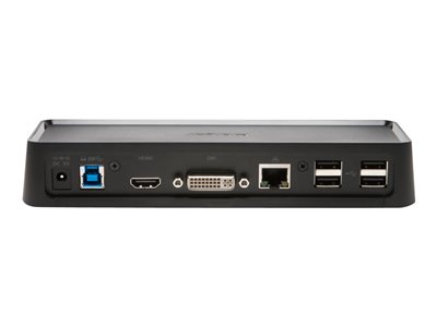 Kensington SD3600 Universal Dock and Mount - Docking station - USB - DVI, HDMI - GigE - with Kensington Docking Station VESA-Compatible Mounting Plate