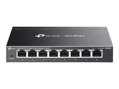 TP-Link Omada ES208G V1 Switch managed 8 x 10/100/1000Base-T deskto