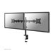 NEOMOUNTS Flat Desk Mount 2 screens Blk