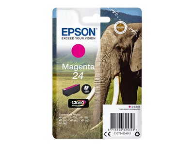 EPSON Tinte Singlepack Magenta 24 - C13T24234012