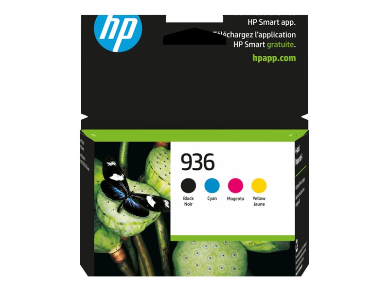 HP 936 - 4-pack - black, cyan, magenta, yellow