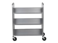 Bretford Duro Series Booktruck Trolley 6 shelves steel raven