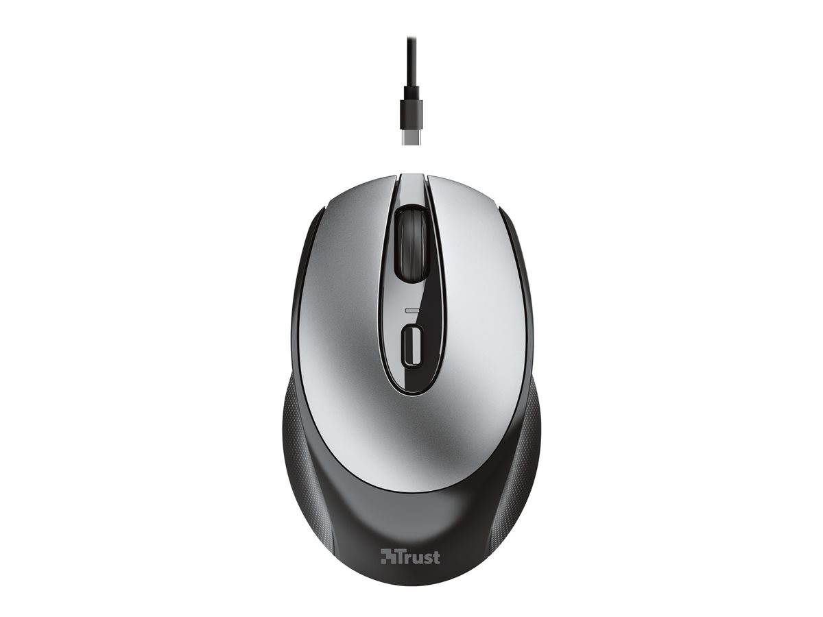 TRUST Souris sans fil ZAYA rechargeable
