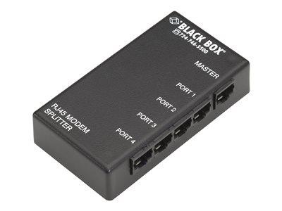 Black Box Modem Splitter 4-Port RS-232 on RJ-45