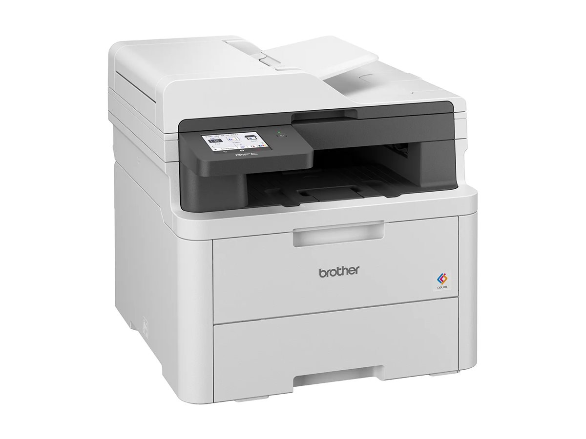 Brother MFC-L3755CDW multifunction printer Product shot Right-angle 79850
