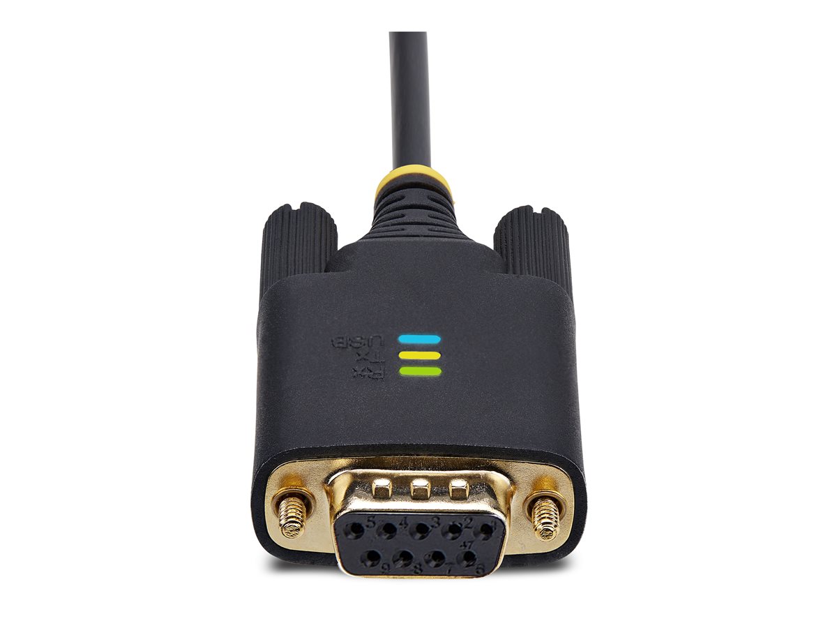 StarTech.com 6.6ft/2m USB to Null Modem Serial Adapter Cable, FTDI, RS232 - USB / sériový kabel - USB do DB-9 - 2 m – foto 5