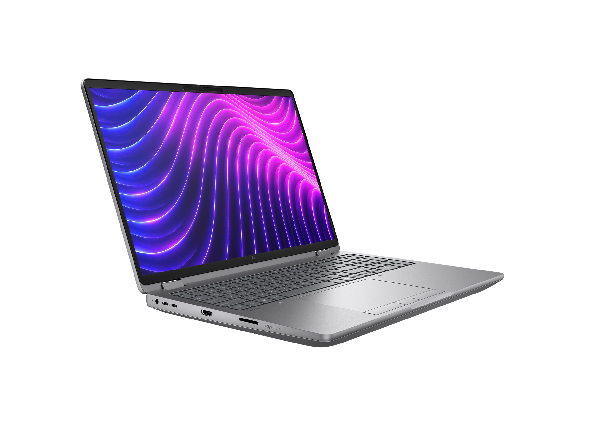 HP ZBook Fury 16 G1i Mobile Workstation AI PC AI Workstation 16 Intel Core Ultra 9 285HX Product shot Left-angle 79901