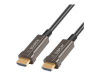 HDMI Active Optical Cable (AOC) 8k @ 60Hz 48 Gbps Plenum Rated HDR 30M 98ft