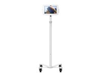 Compulocks Galaxy Tab A8 10.5INCH Space Enclosure Medical Rolling Cart Extended Cart extendable 