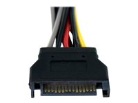 StarTech .com Adaptateur de câble répartiteur d'alimentation en Y SATA 15 cm